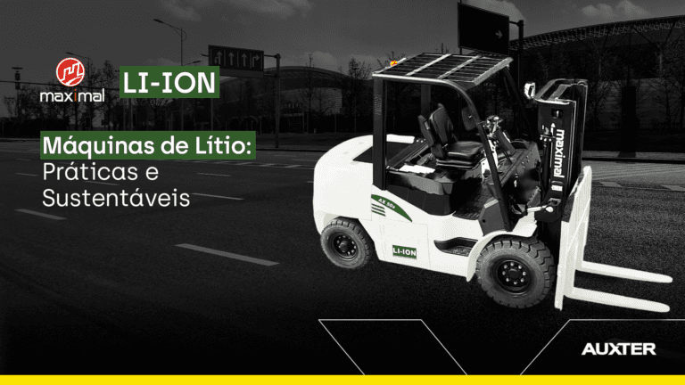 5 motivos para escolher uma Empilhadeira de Lítio
