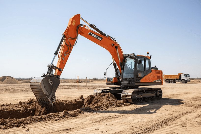 Relação profundidade x alcance do braço (Braço Standard vs. Long Reach)