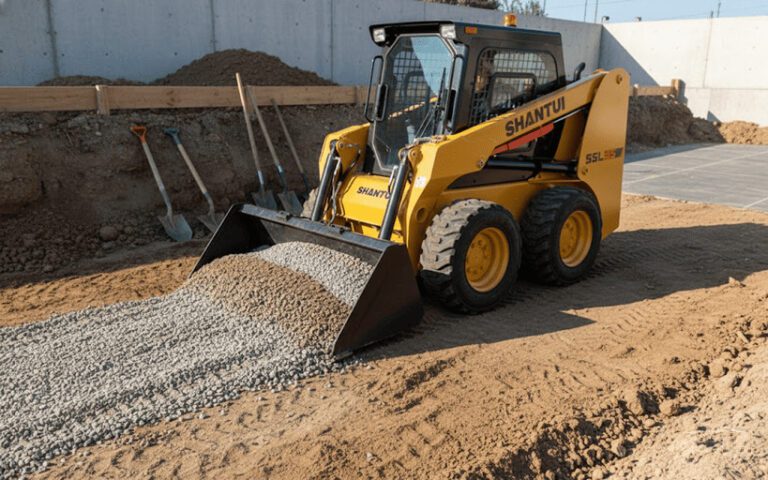 Uso de Mini Carregadeiras com Implementos para Mistura de Cal/Cimento em Pequenas Áreas