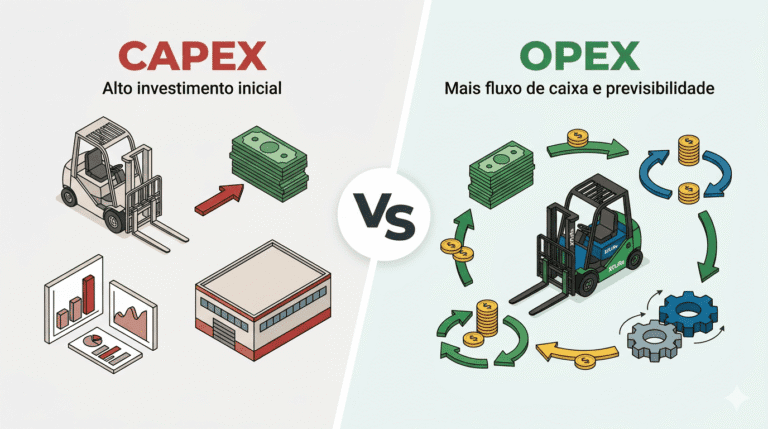 OpEx vs. CapEx na logística
