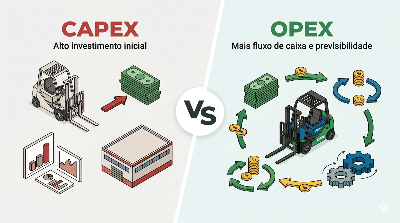 OpEx vs. CapEx na logística