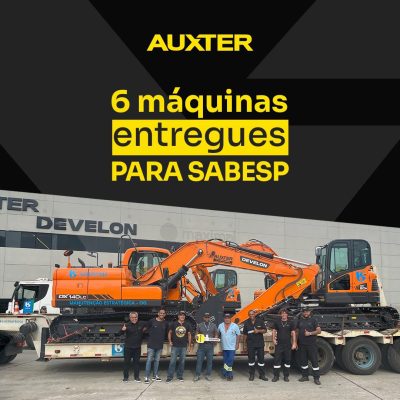 Auxter é a nova parceria da Sabesp em São Paulo